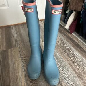Hunter rain boots